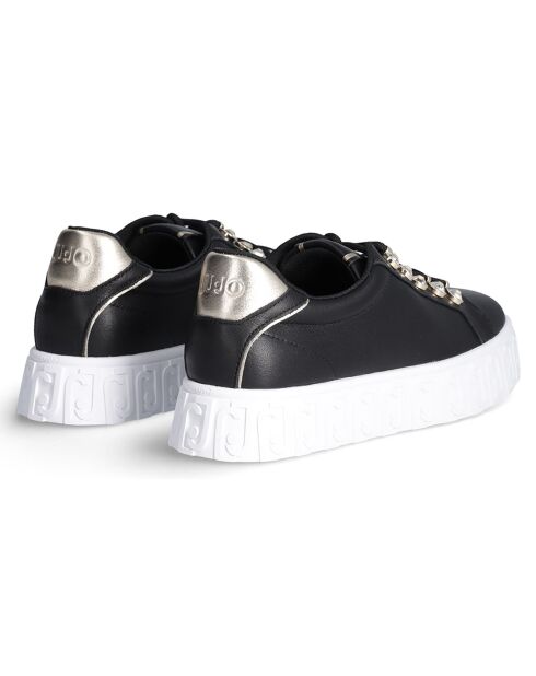 Baskets en Cuir Lovely noires