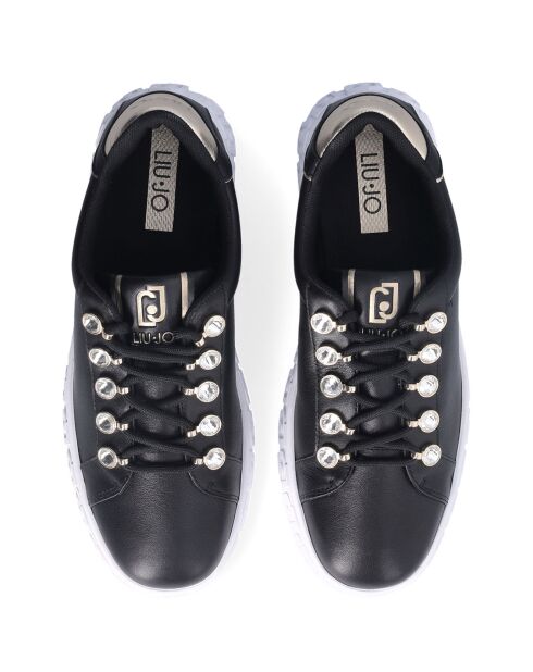 Baskets en Cuir Lovely noires