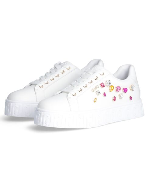 Baskets en Cuir Lovely écrues