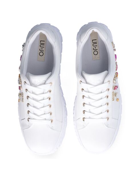 Baskets en Cuir Lovely écrues