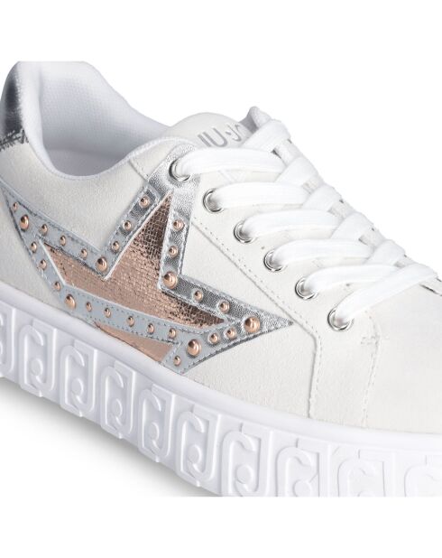 Baskets en Cuir Lovely écrues