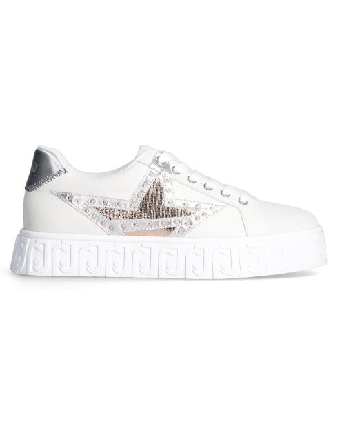 Baskets en Cuir Lovely écrues