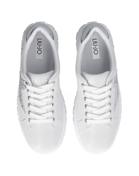 Baskets en Cuir Lovely écrues
