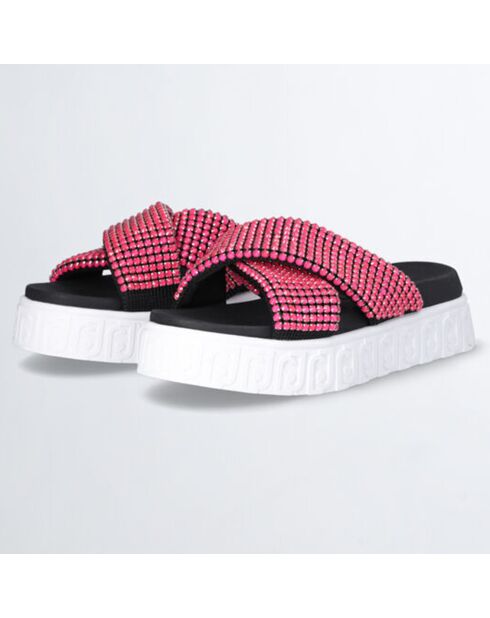 Mules Lovely fuchsia