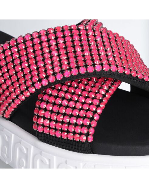 Mules Lovely fuchsia