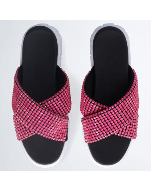 Mules Lovely fuchsia