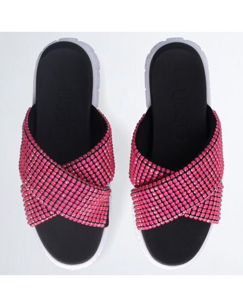 Mules Lovely fuchsia
