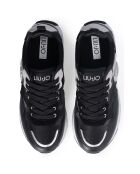 Baskets en Cuir Maxi noires