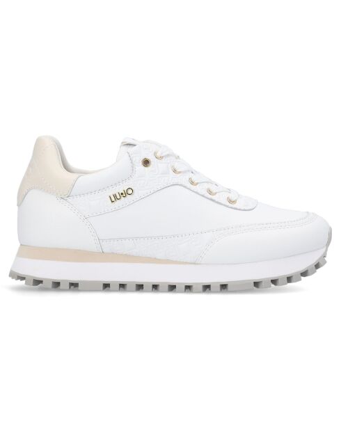 Baskets en Cuir Maxi blanches