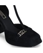 Salomés en Cuir Nana noires