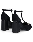 Salomés en Cuir Nana noires