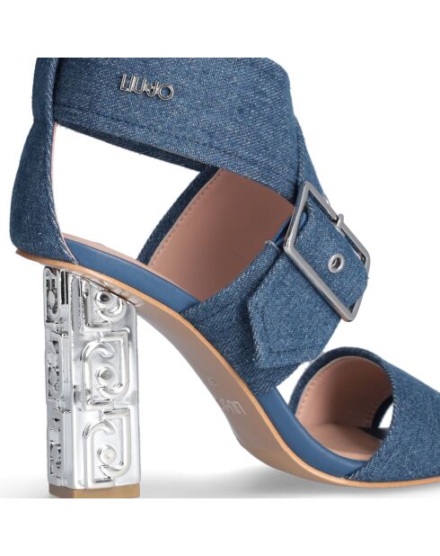Sandales Serena bleu denim