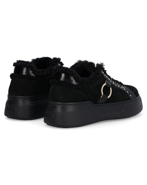 Baskets en Cuir Tami noires