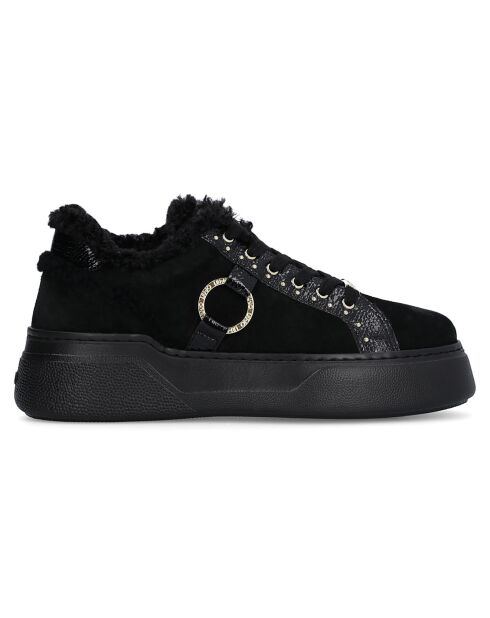 Baskets en Cuir Tami noires