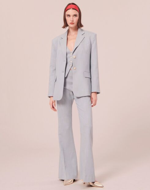 Veste blazer bleue
