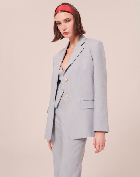 Veste blazer bleue