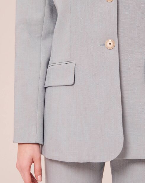 Veste blazer bleue