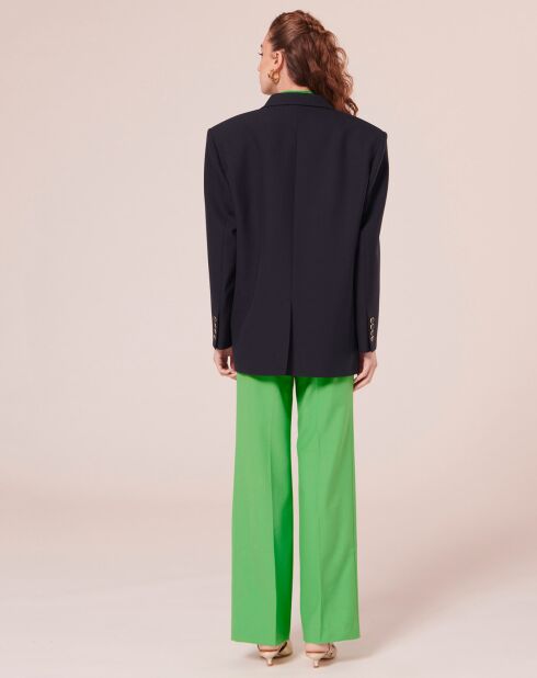 Veste en Laine froide mélangée nocturne