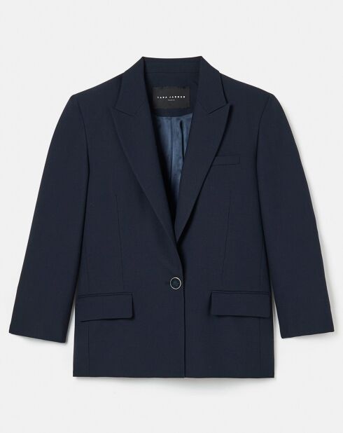 Veste en Laine froide mélangée nocturne