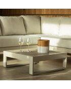 Salon de jardin Riva Bella avec table basse sable