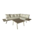 Salon de jardin Calvi avec table basse sable