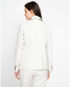 Veste en Lin mélangé Alicia beige