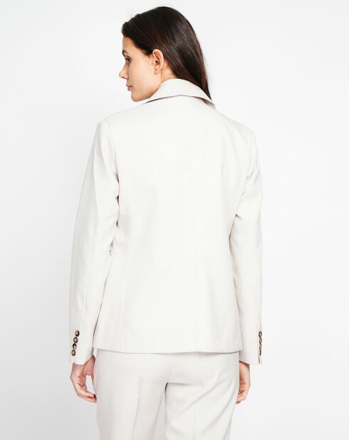 Veste en Lin mélangé Alicia beige