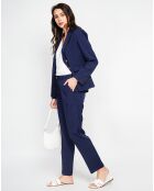 Veste en Lin mélangé Alicia marine