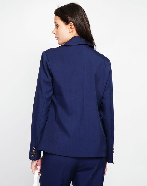 Veste en Lin mélangé Alicia marine