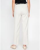 Pantalon en Lin mélangé Léna beige