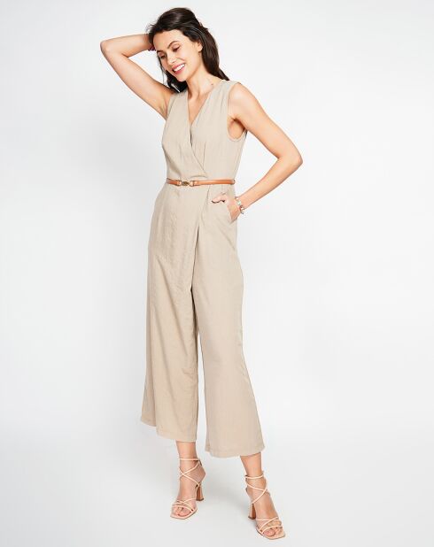 Salopette Valentine beige