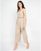 Salopette Valentine beige