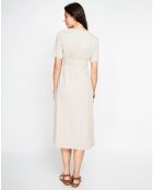Robe en Lin mélangé Lana beige