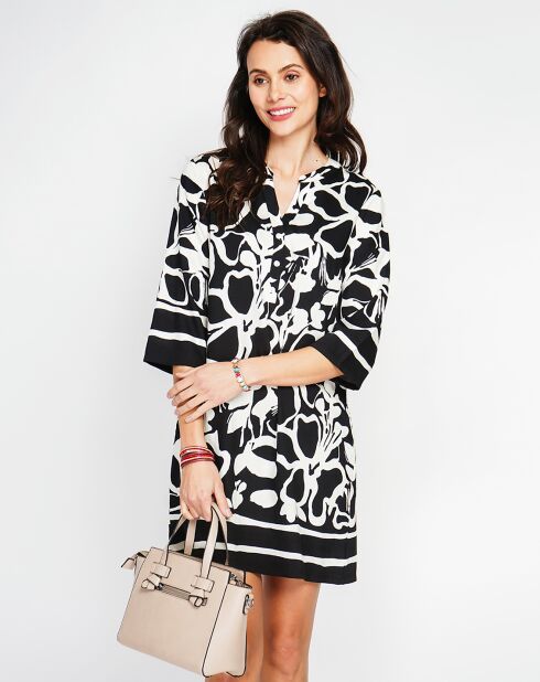Robe en Lin mélangé Marion noire