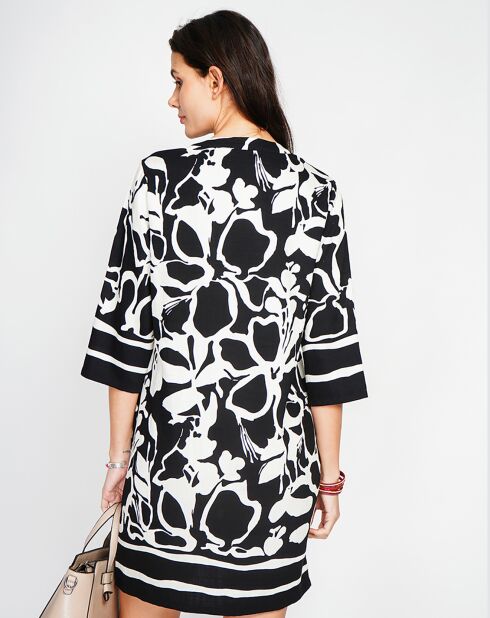 Robe en Lin mélangé Marion noire