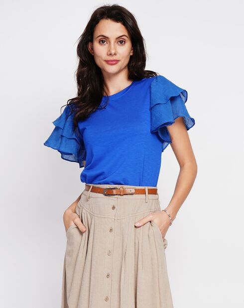 Louise royal top van linnenmix