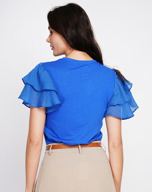 Louise royal top van linnenmix