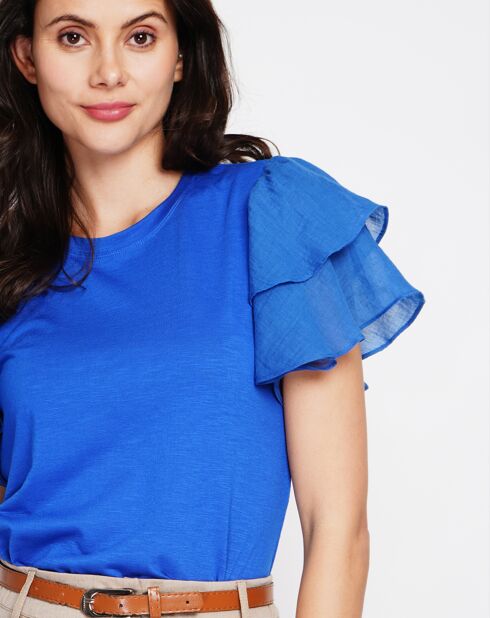 Louise royal top van linnenmix