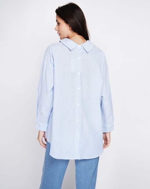 Tunique en Lin mélangé Calie azur