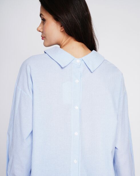 Tunique en Lin mélangé Calie azur