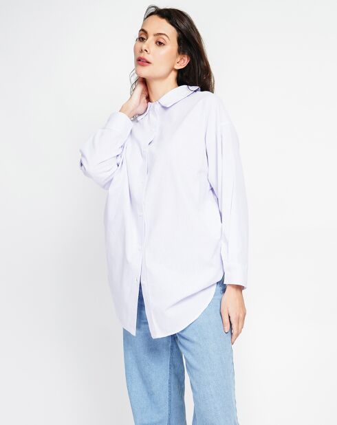 Tunique en Lin mélangé Calie lilas