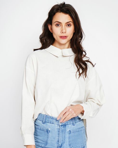 Tunique en Lin mélangé Calie beige