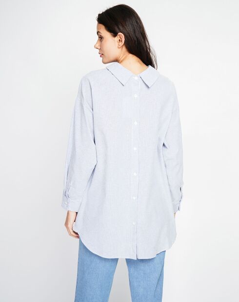 Tunique en Lin mélangé Calie marine