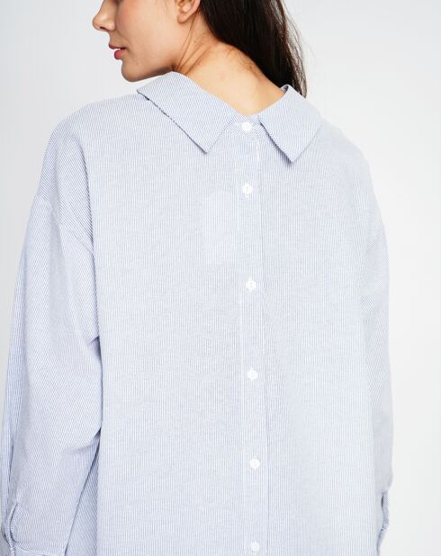 Tunique en Lin mélangé Calie marine