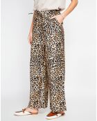 Pantalon en Lin mélangé Juliette camel