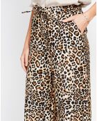 Pantalon en Lin mélangé Juliette camel