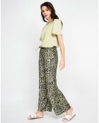 Pantalon en Lin mélangé Juliette kaki claire