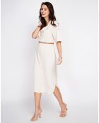 Robe en Lin mélangé Margot beige