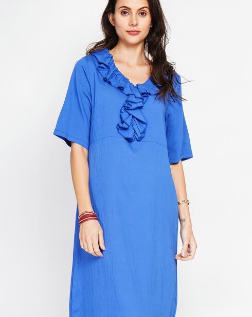 Robe en Lin mélangé Margot royal
