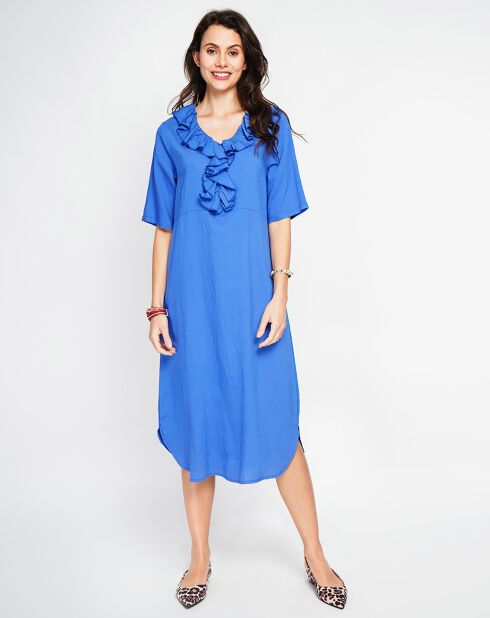 Robe en Lin mélangé Margot royal